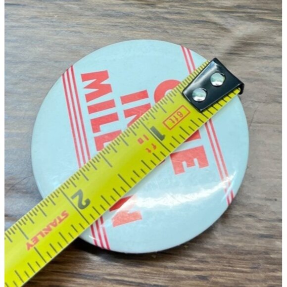 80s Pinback Button One in a Million Vintage Retro Pin Jacket Red White - Picture 2 of 6